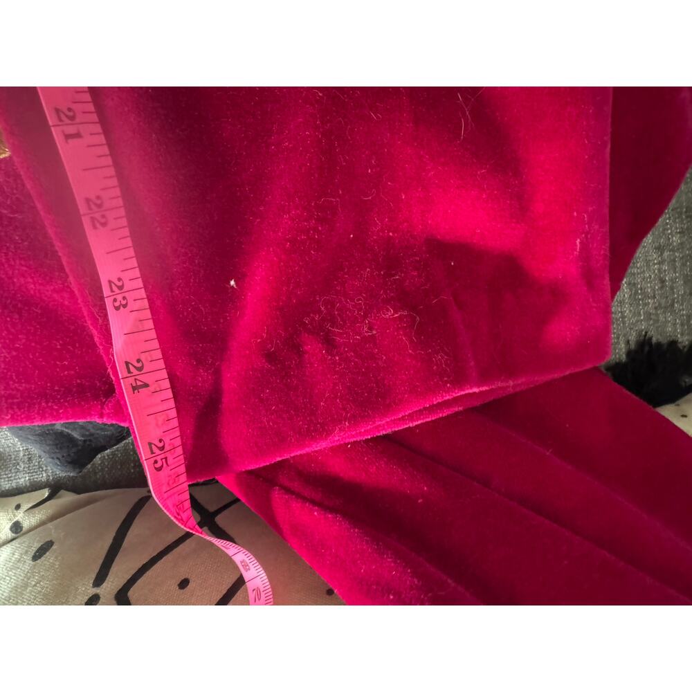 Vintage Velour Star Lounge Tracksuit Set Y2k USA Red Gold Silver Stars Size L - Picture 11 of 12
